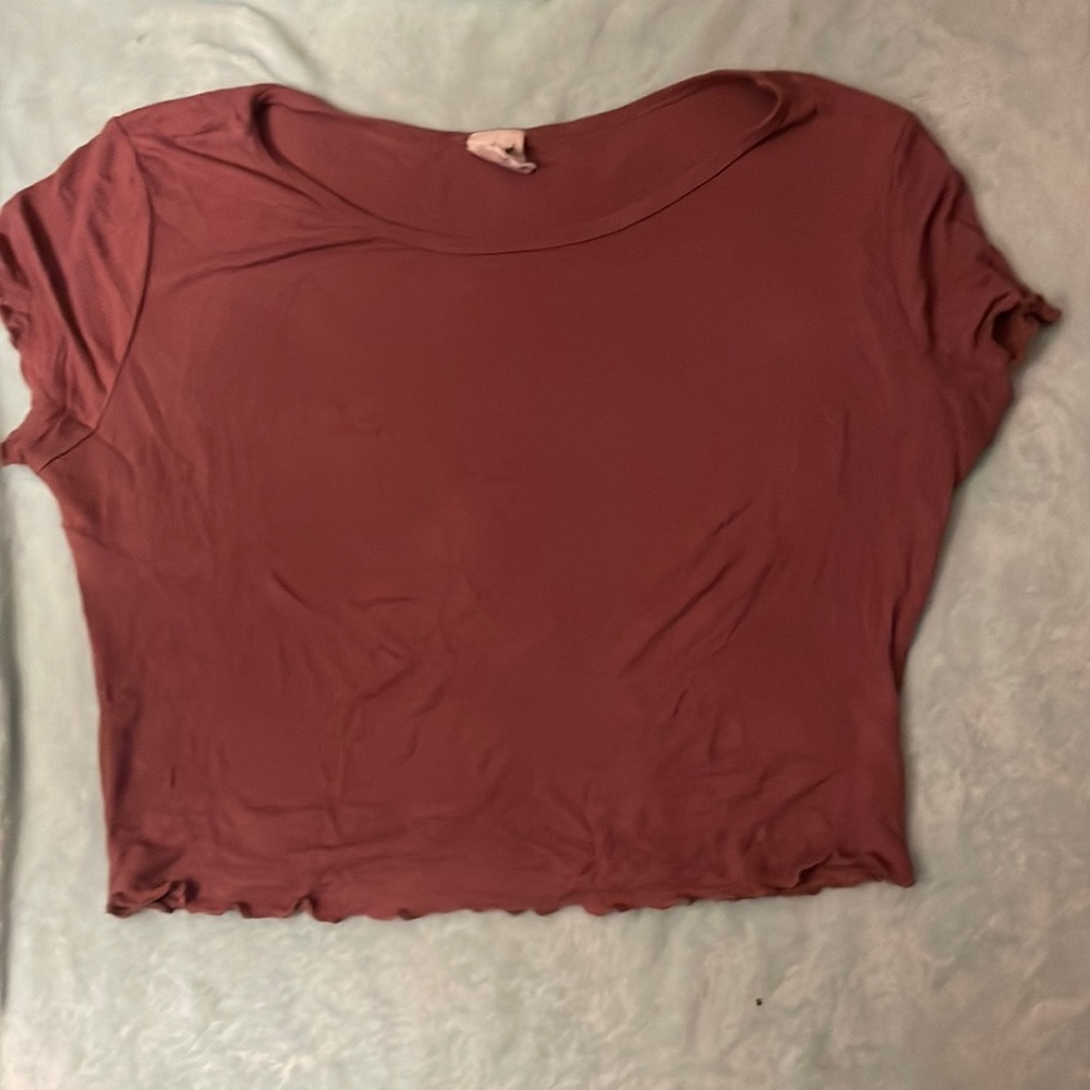 Destined crop shirt